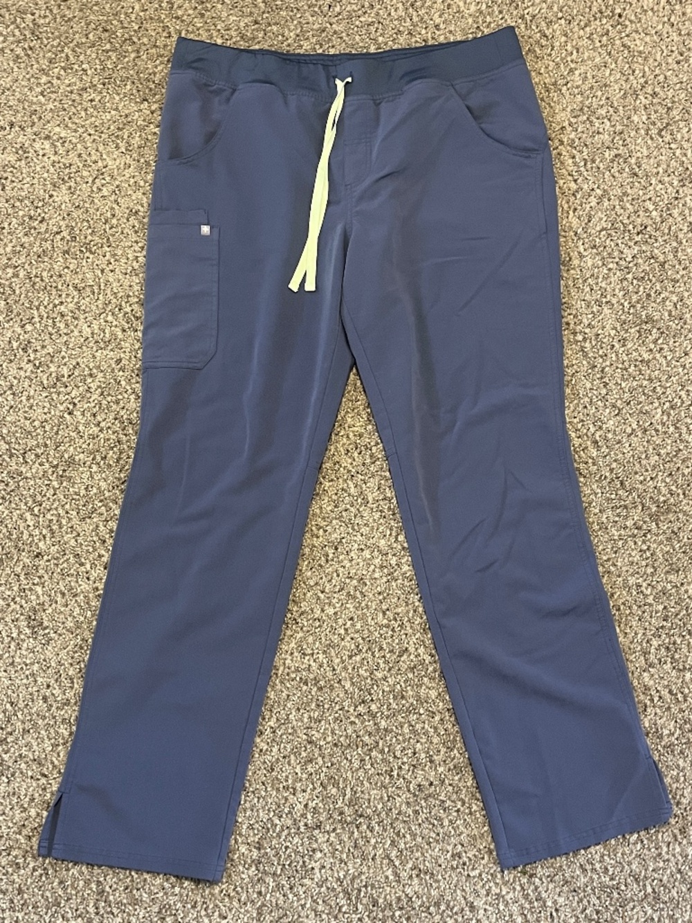 Figs Kade Tall Scrub Bottoms Slate Blue Size XL Tall